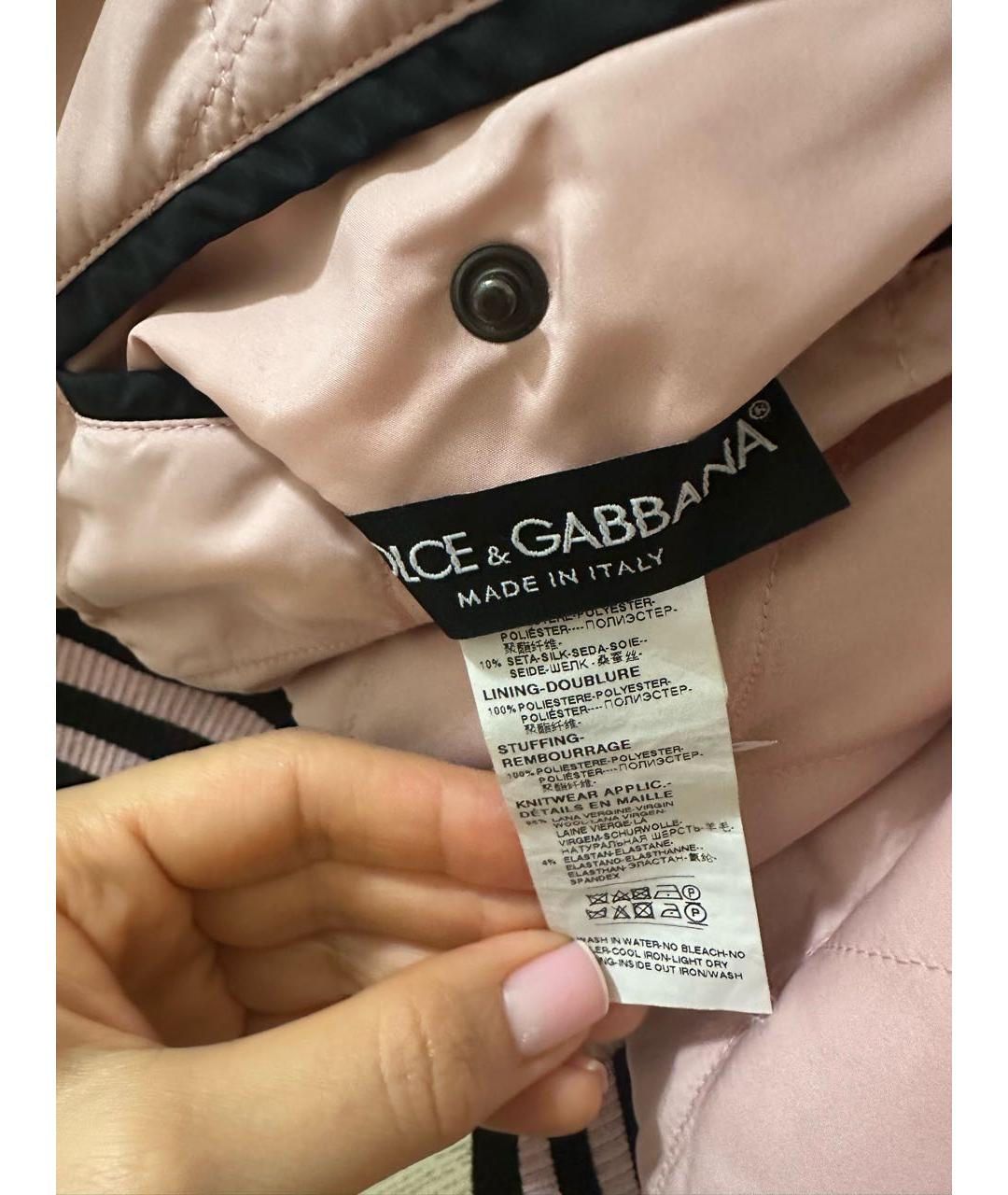 DOLCE&GABBANA Полиэстеровая куртка, фото 6