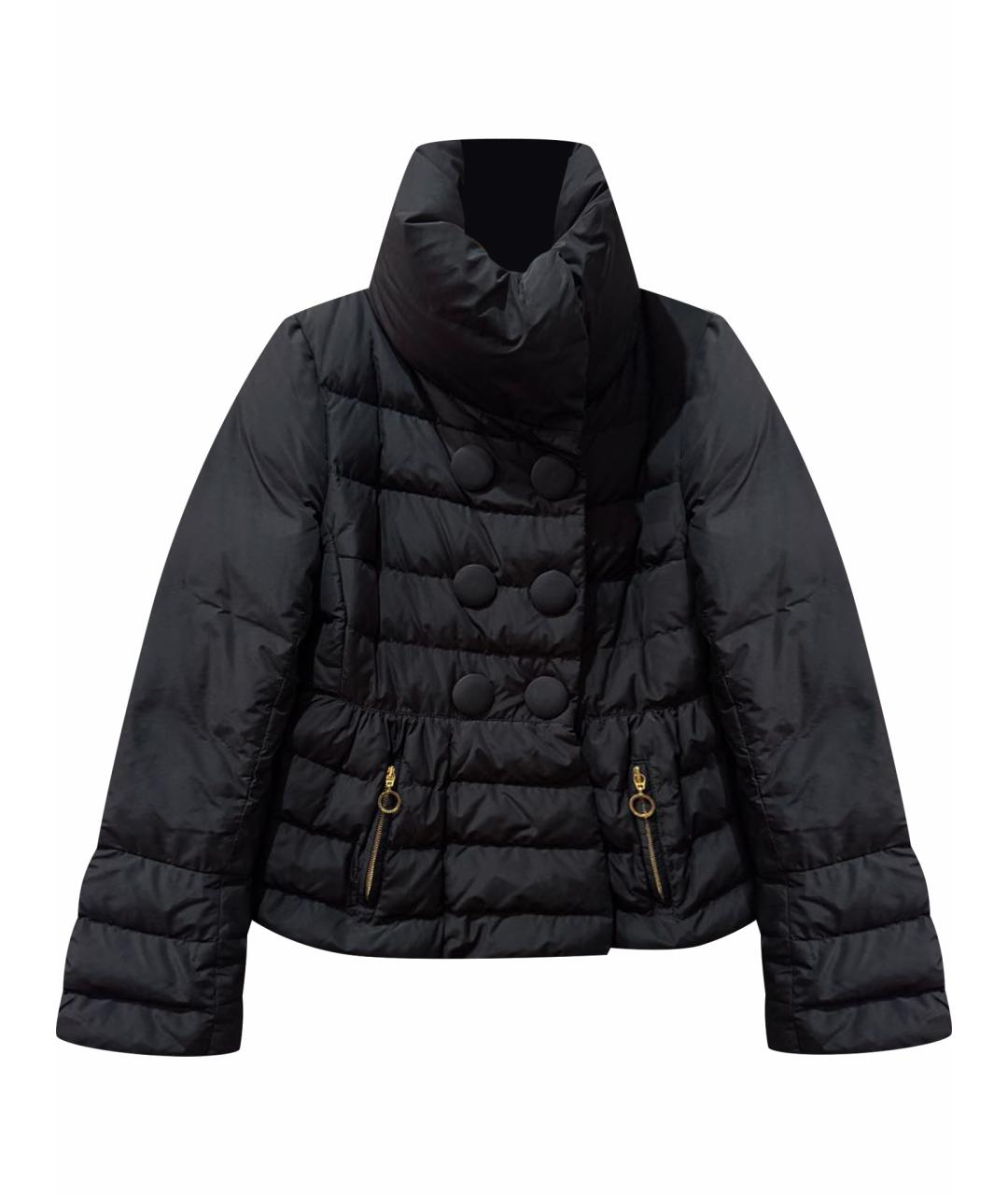 MONCLER Черный пуховик, фото 1