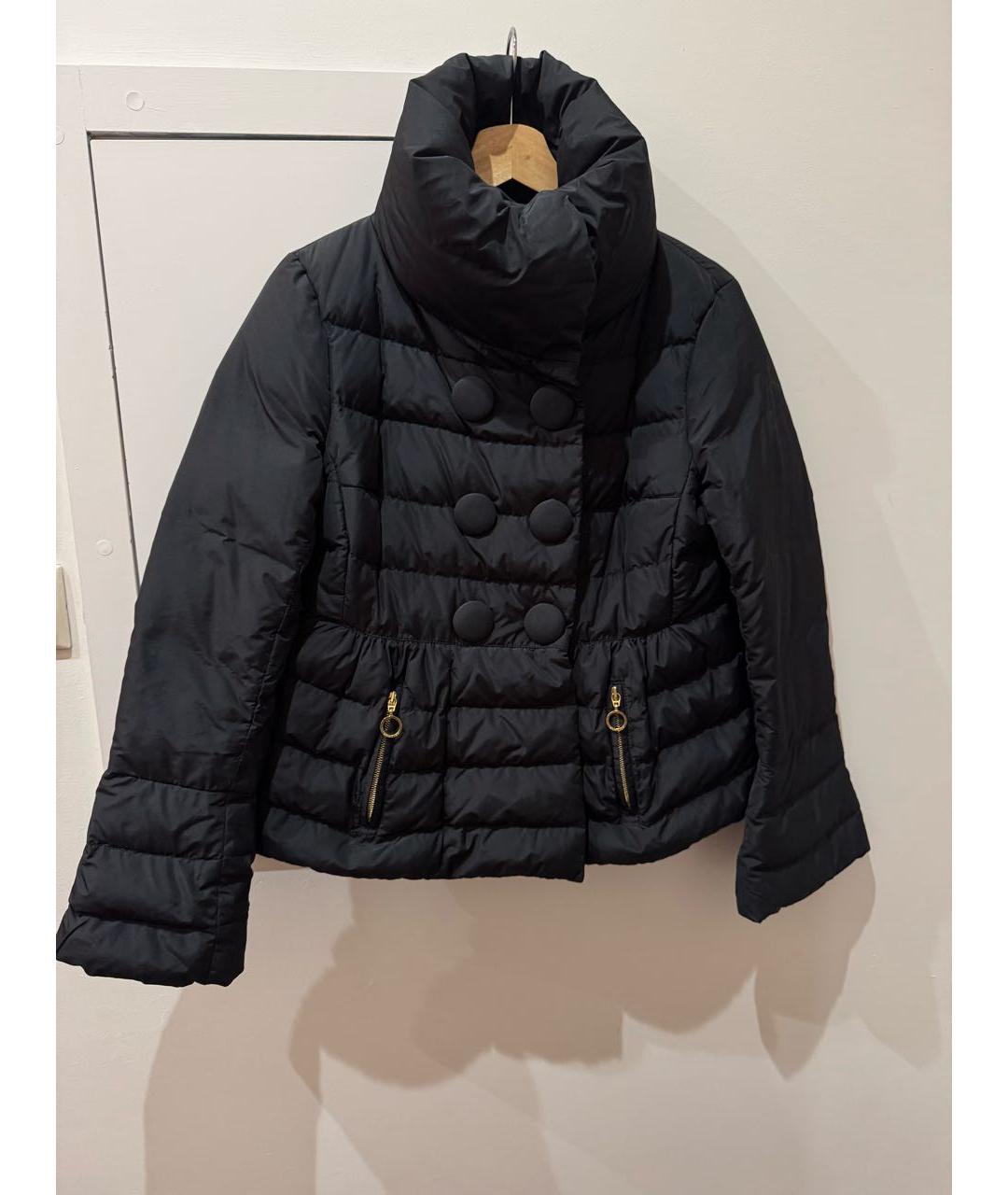 MONCLER Черный пуховик, фото 9