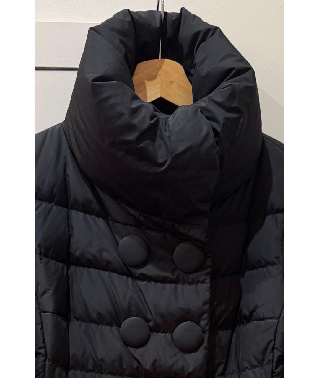 MONCLER Черный пуховик, фото 4