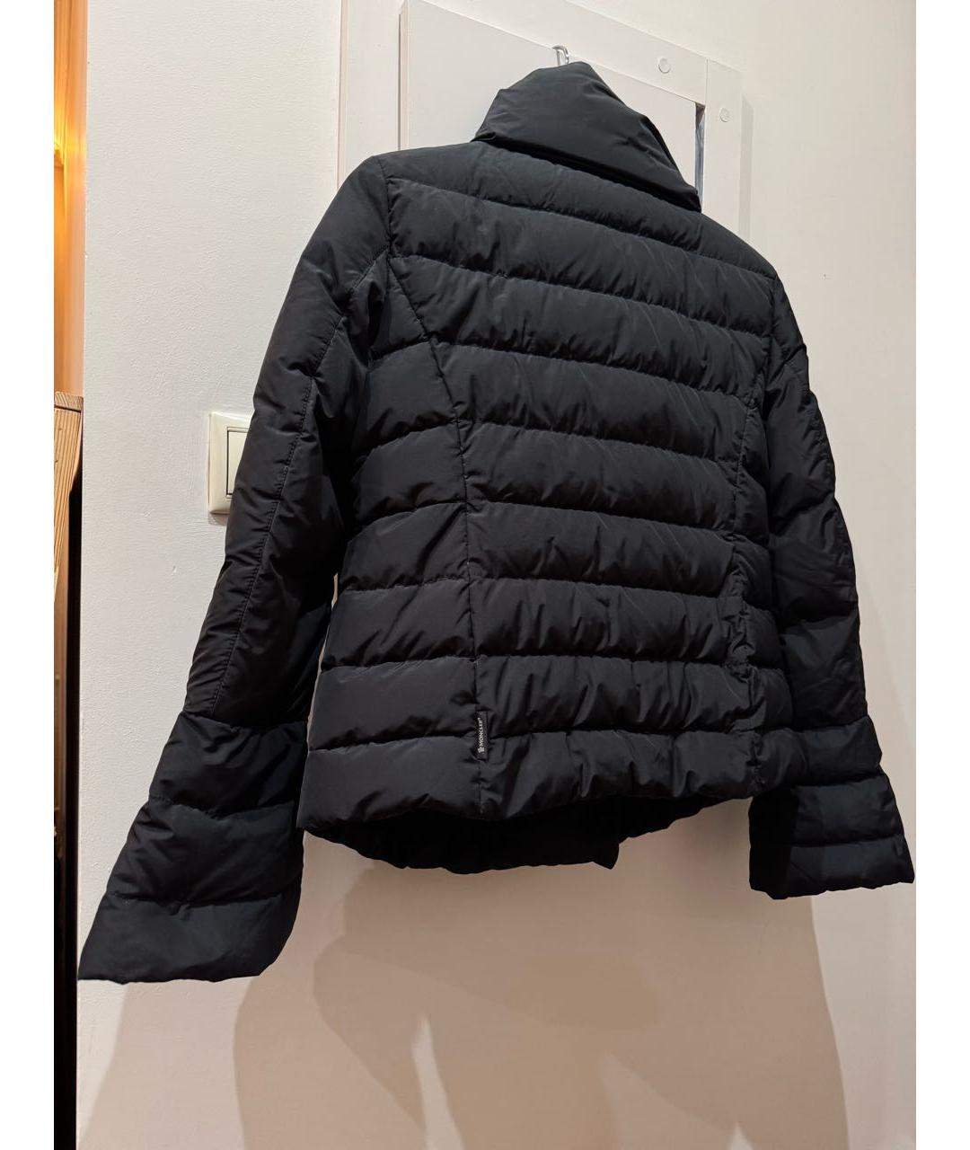 MONCLER Черный пуховик, фото 2