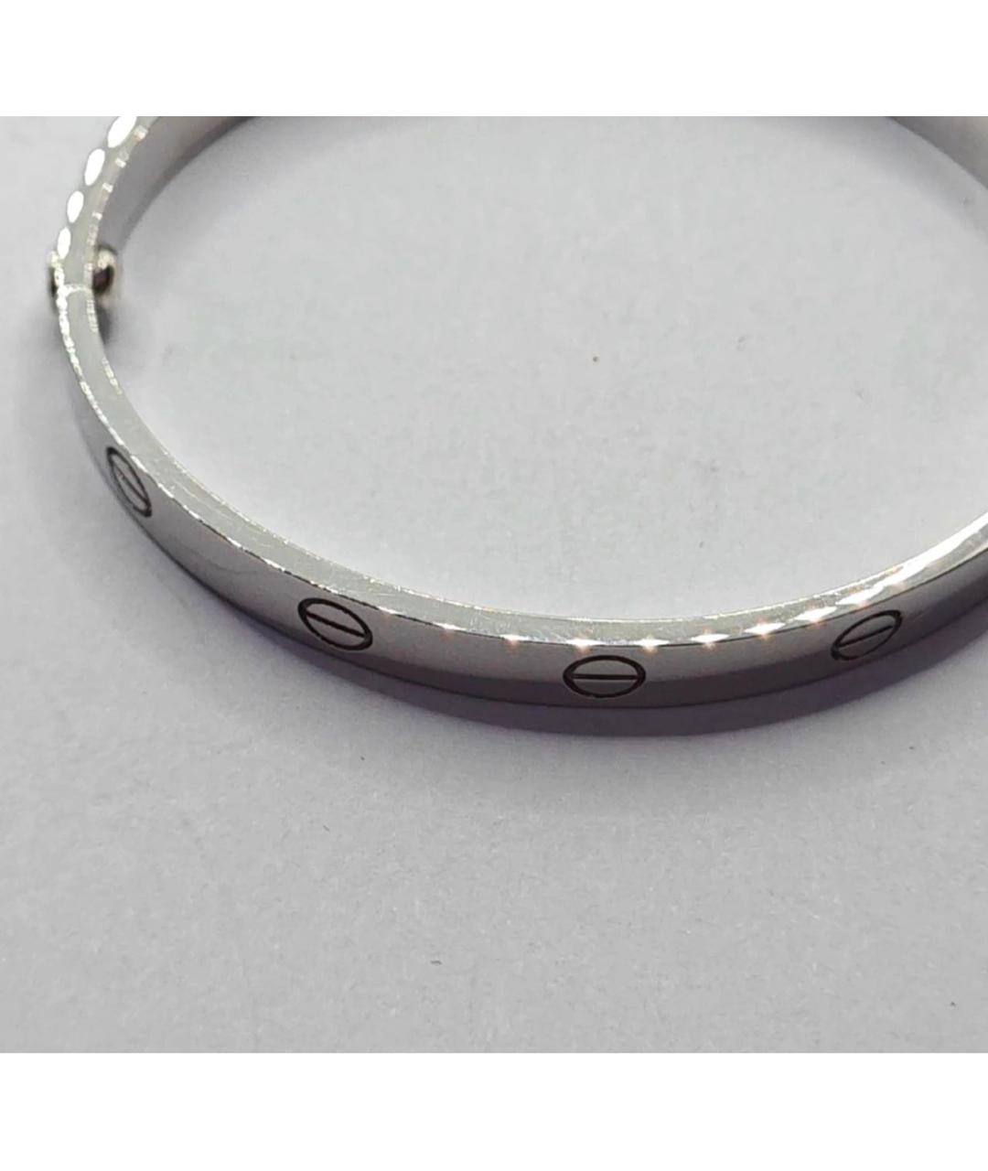CARTIER Браслет из белого золота, фото 7