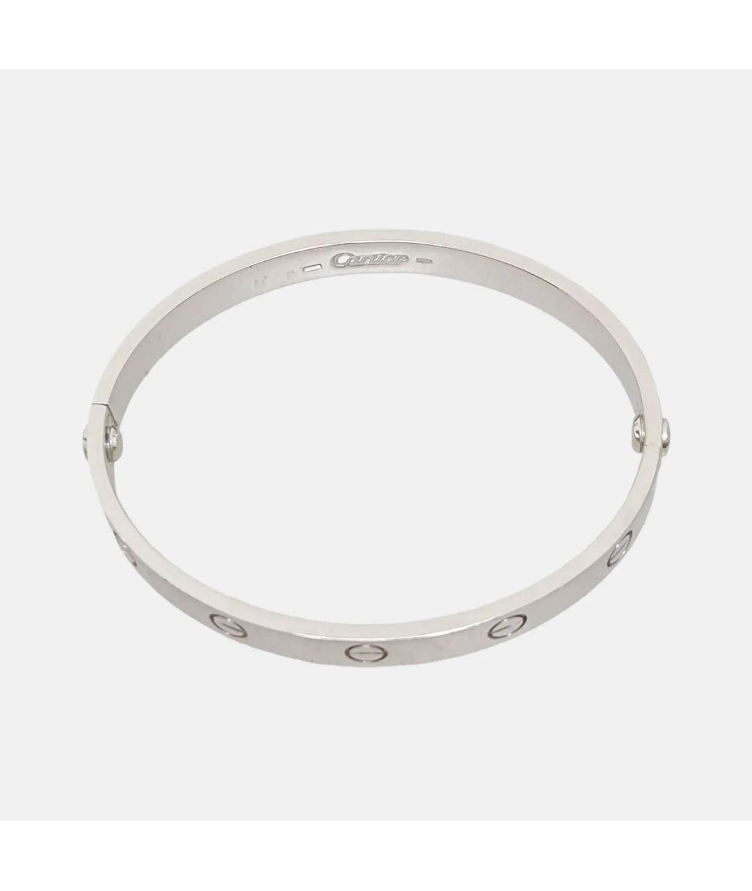 CARTIER Браслет из белого золота, фото 4