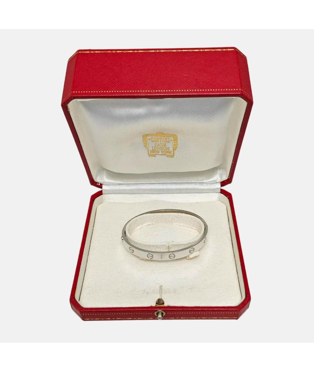CARTIER Браслет из белого золота, фото 6