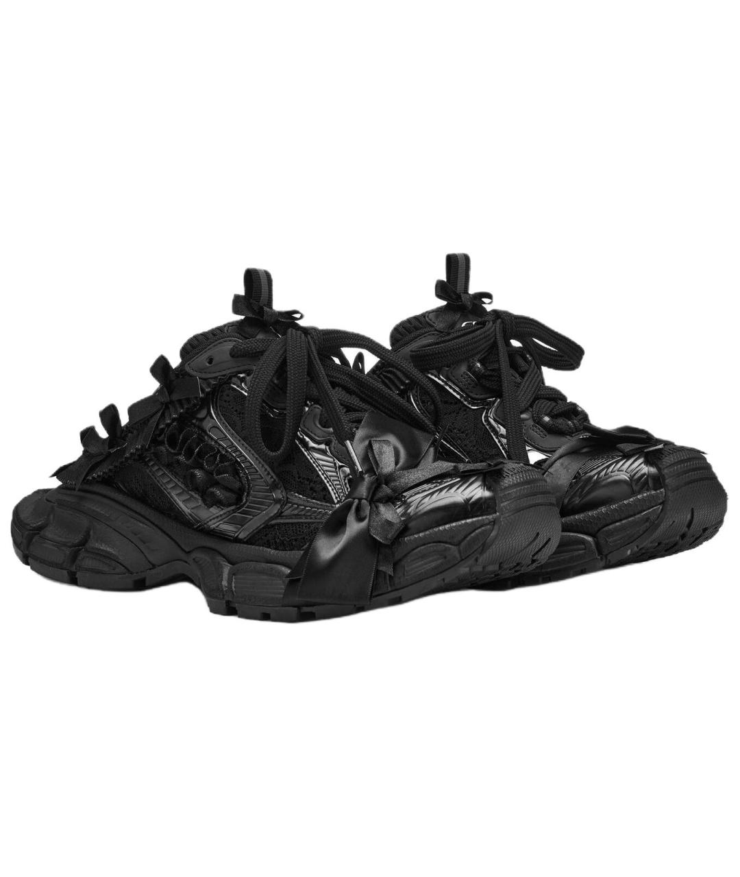 BALENCIAGA Черные кроссовки, фото 3