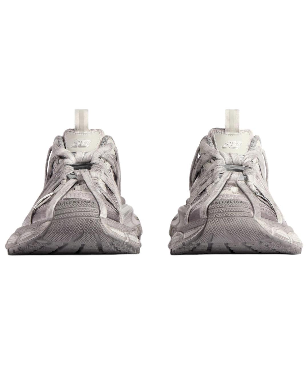 BALENCIAGA Серые кроссовки, фото 4