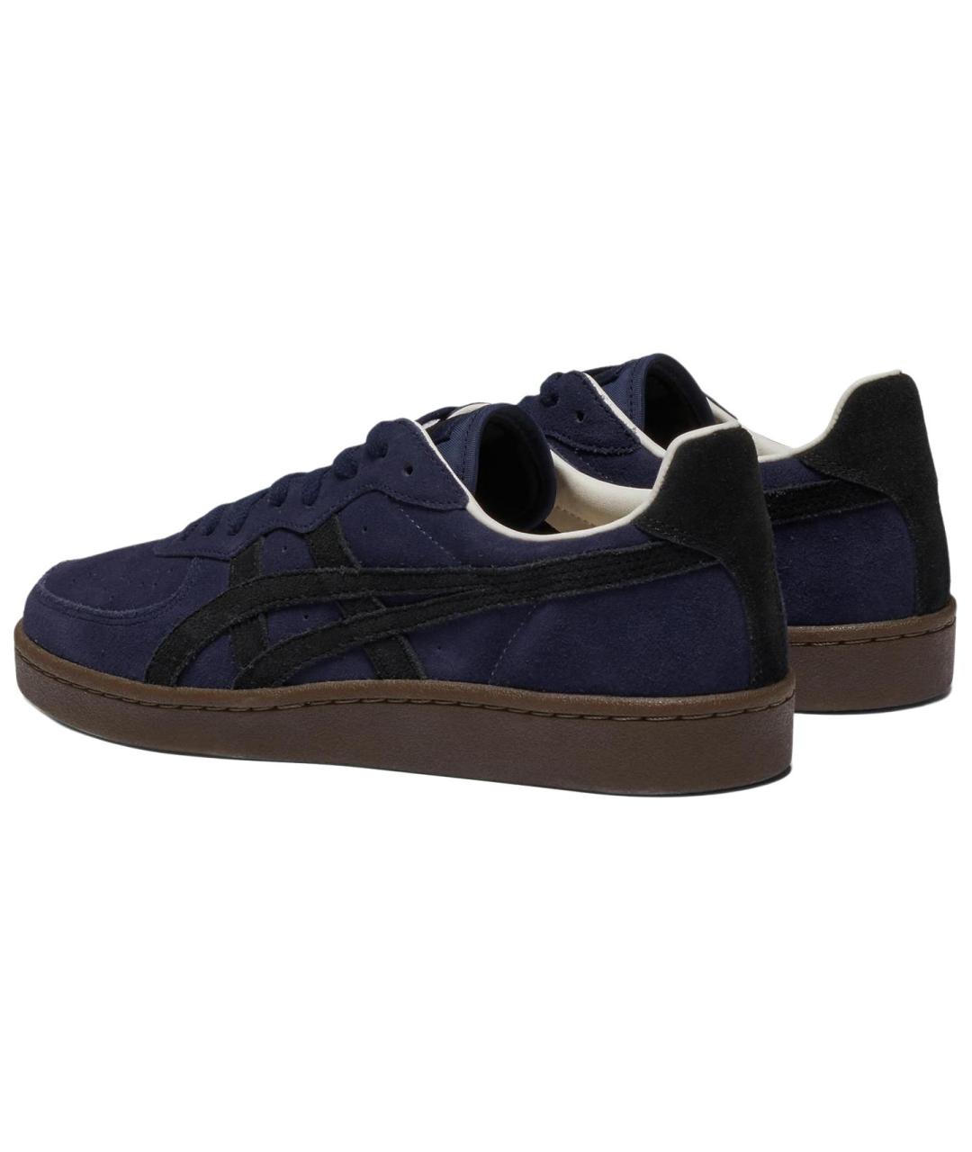 ONITSUKA TIGER Темно-синие замшевые кеды, фото 4