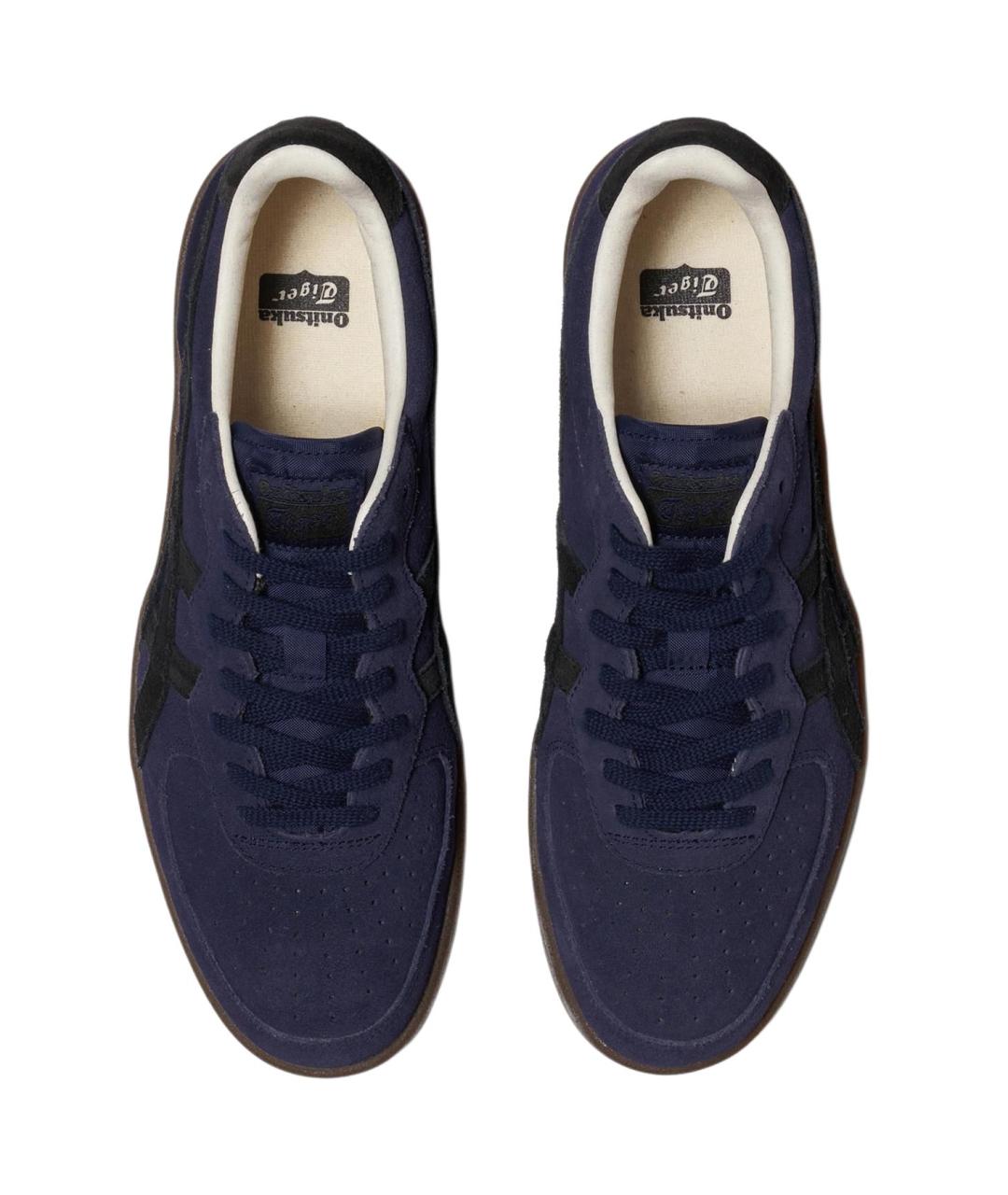 ONITSUKA TIGER Темно-синие замшевые кеды, фото 5