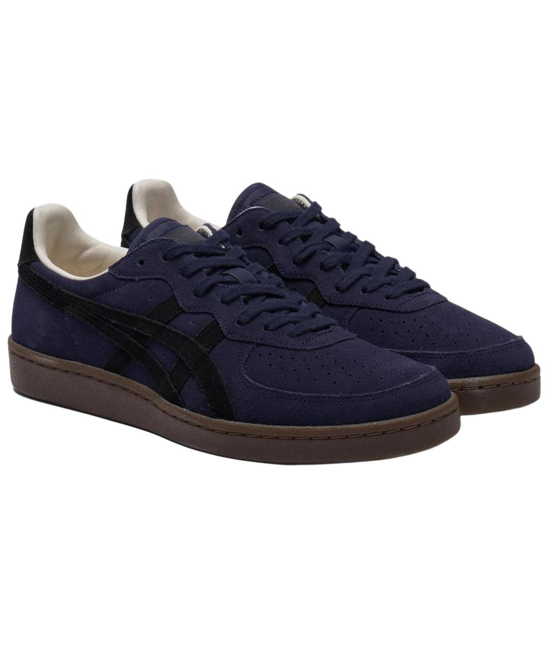 ONITSUKA TIGER Темно-синие замшевые кеды, фото 3