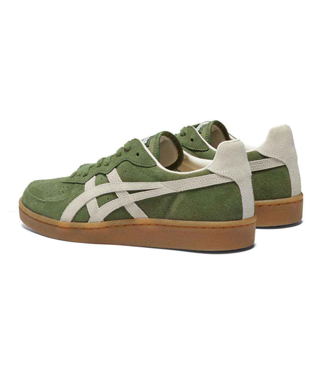 ONITSUKA TIGER Зеленые замшевые кеды, фото 3
