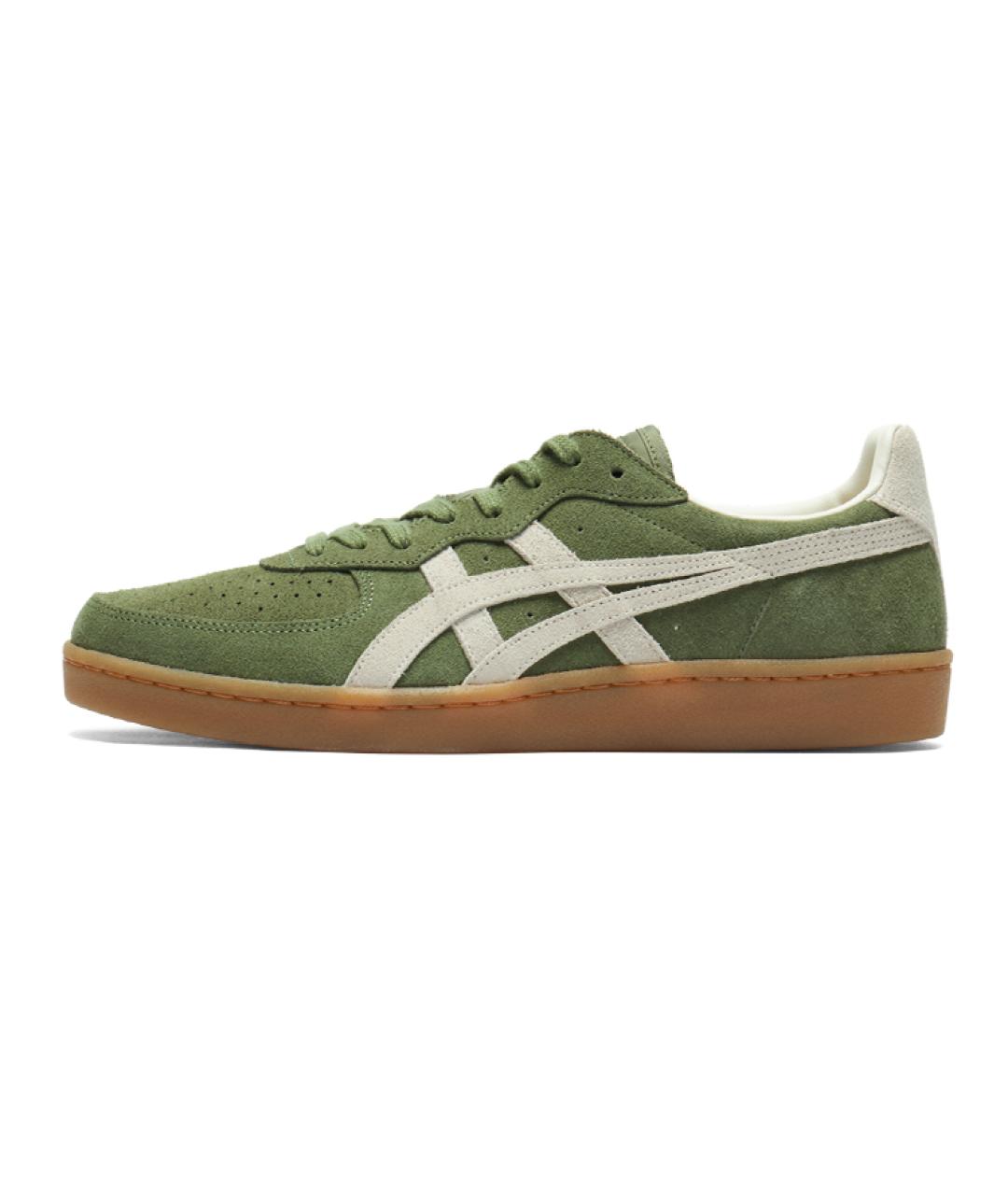 ONITSUKA TIGER Зеленые замшевые кеды, фото 9