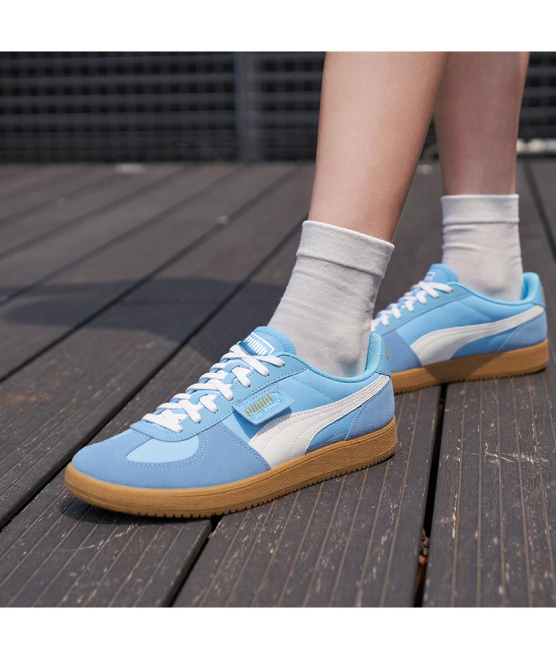 PUMA Голубые кеды, фото 5