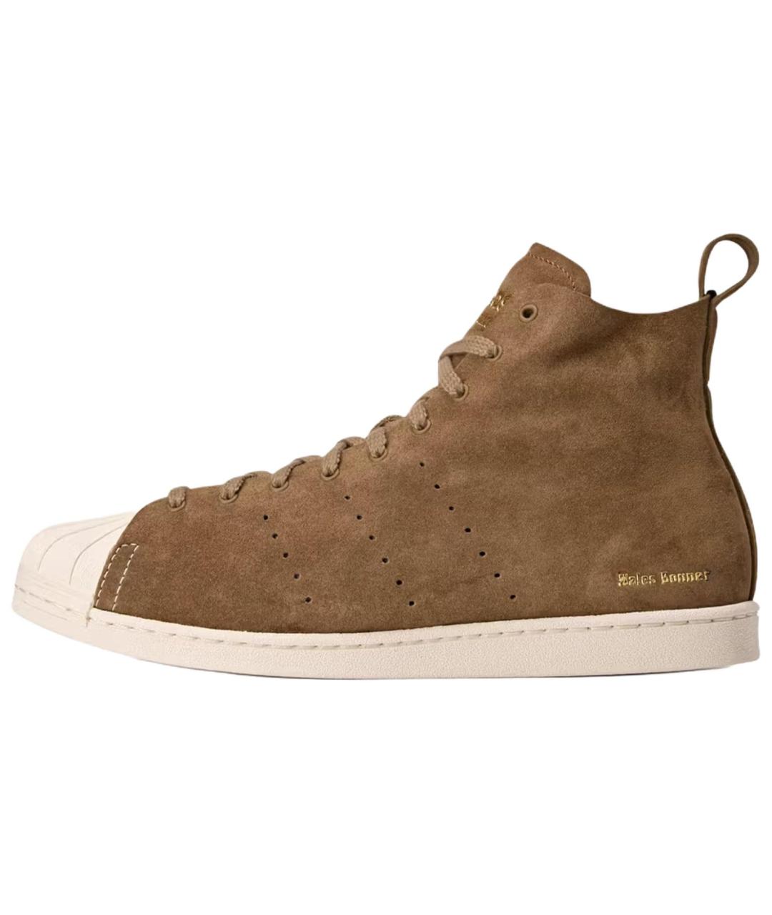 ADIDAS Коричневые кеды, фото 2