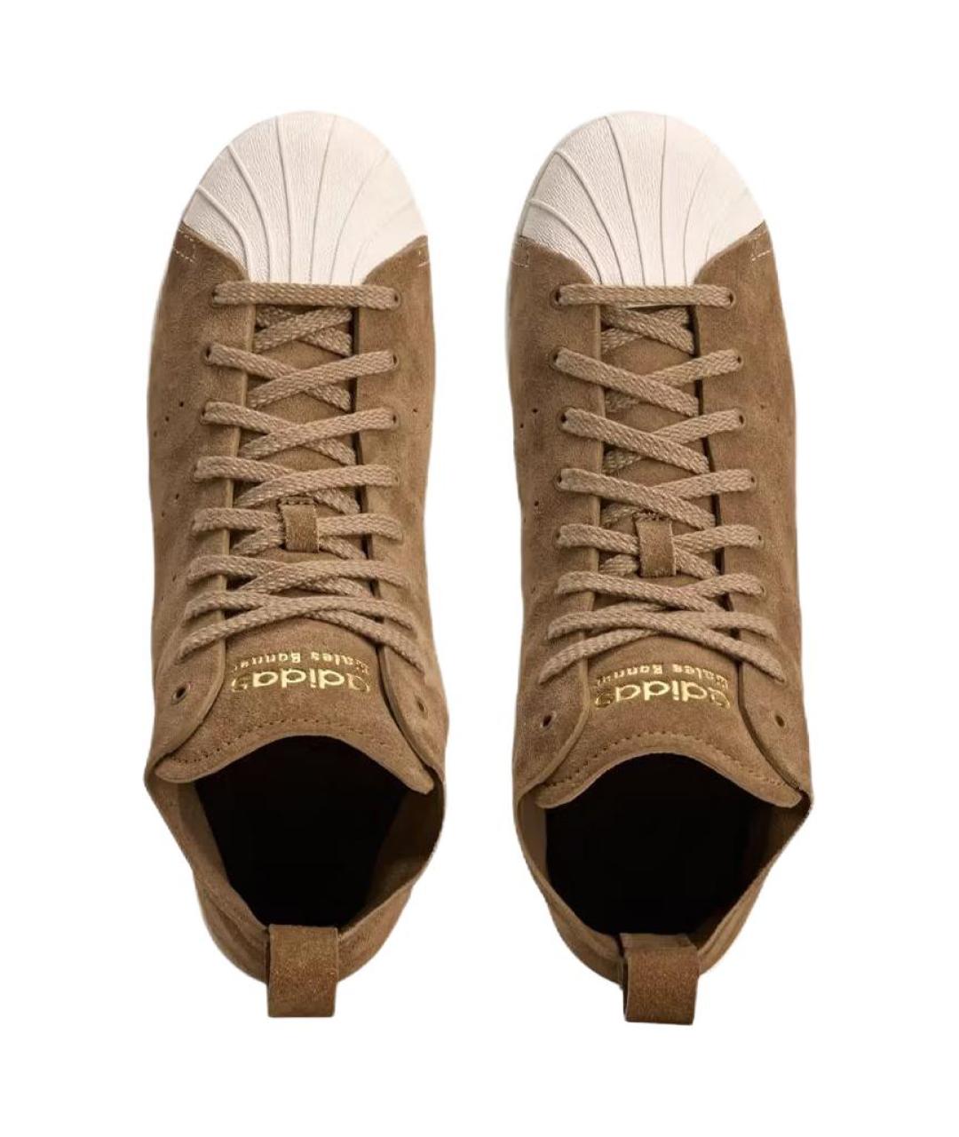 ADIDAS Коричневые кеды, фото 4
