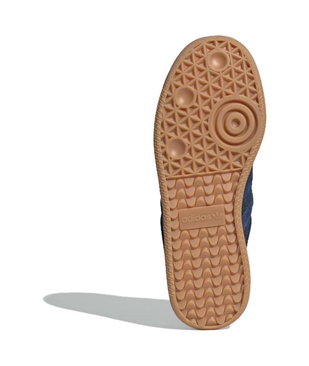 ADIDAS Темно-синие кеды, фото 4