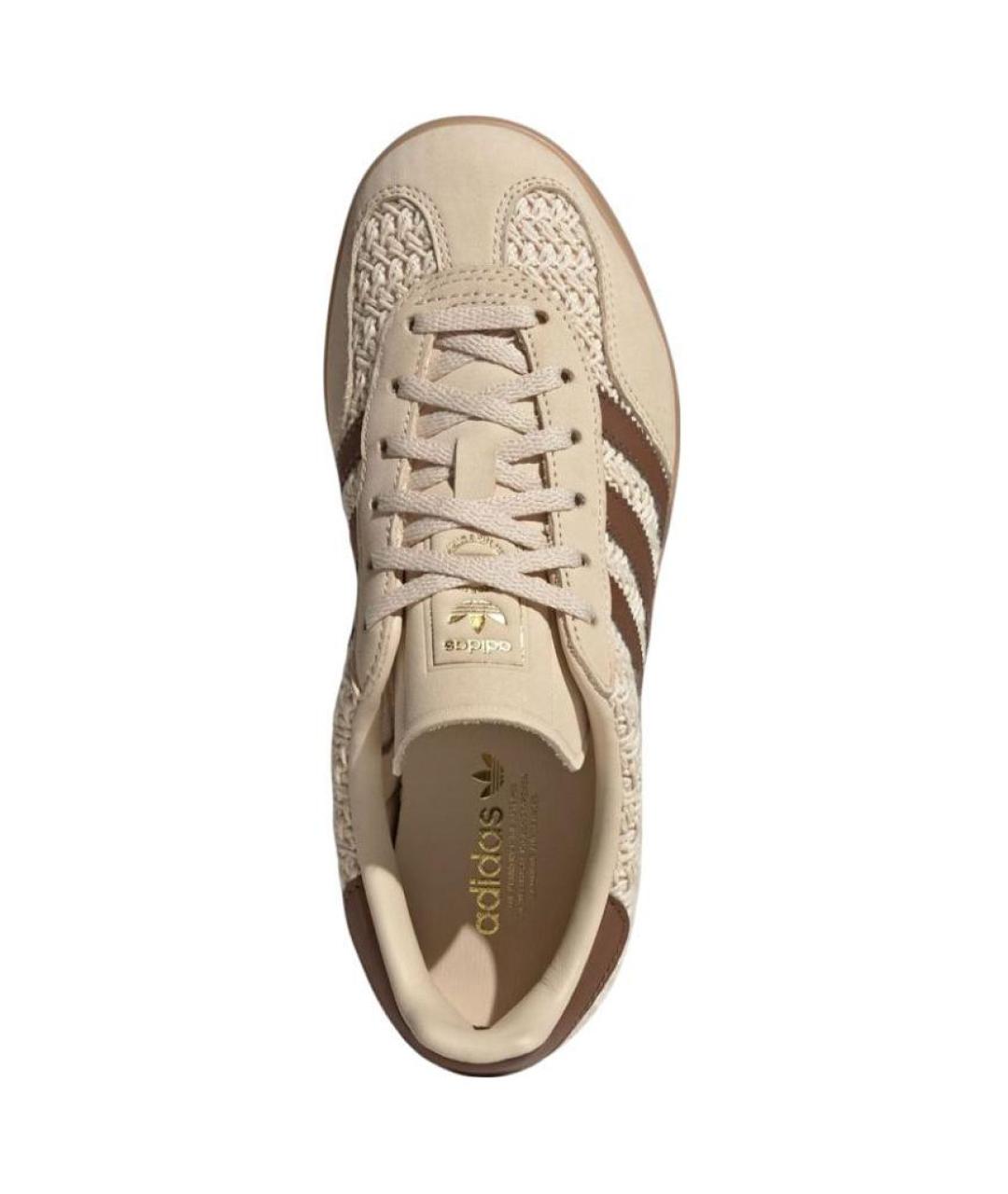 ADIDAS Бежевые кеды, фото 2