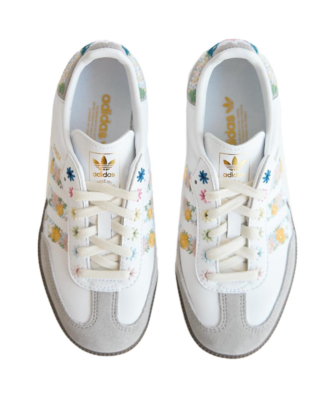 ADIDAS Белые кеды, фото 4