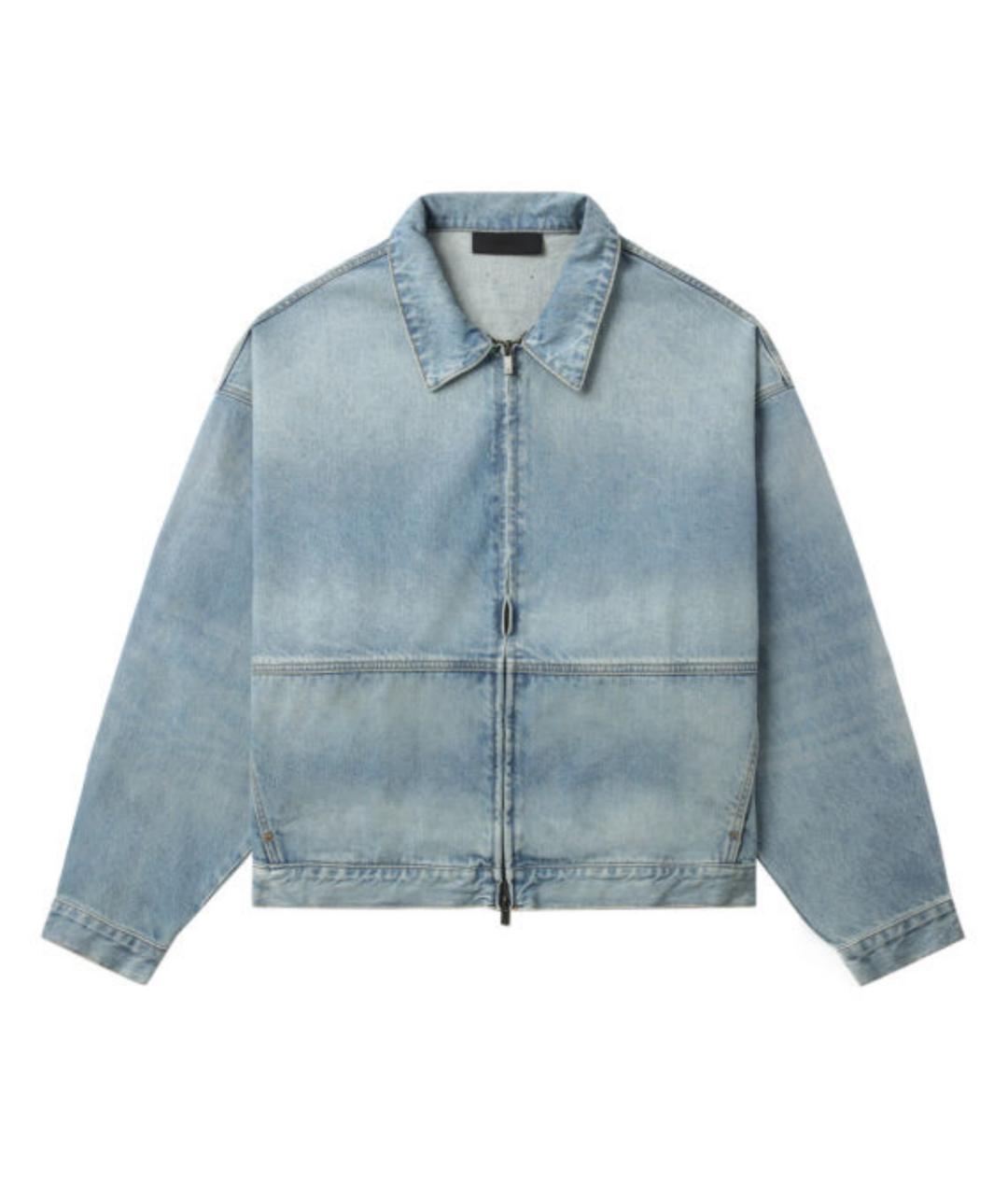 FEAR OF GOD ESSENTIALS Синяя деним куртка, фото 1