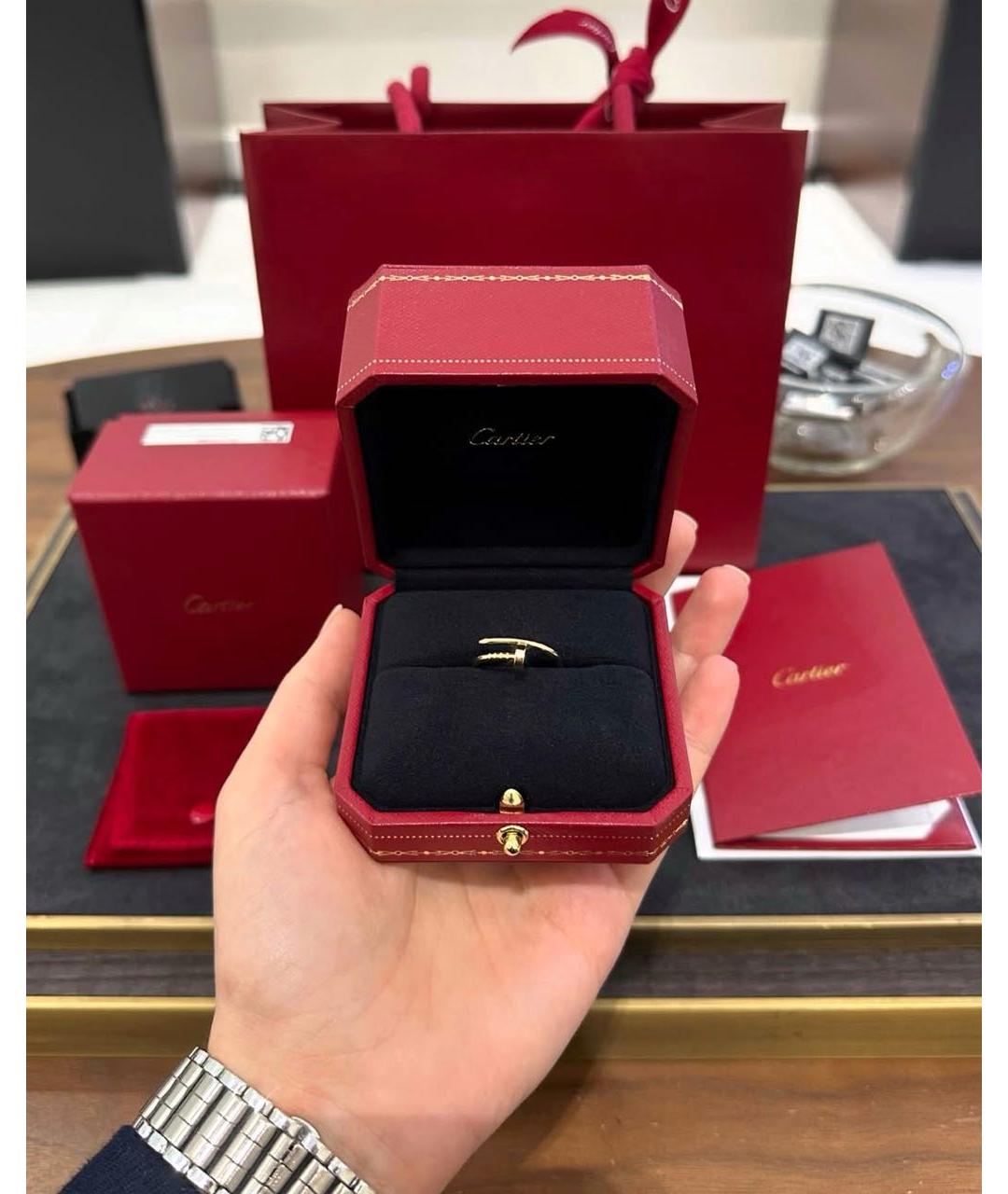 CARTIER Золотое кольцо из желтого золота, фото 3