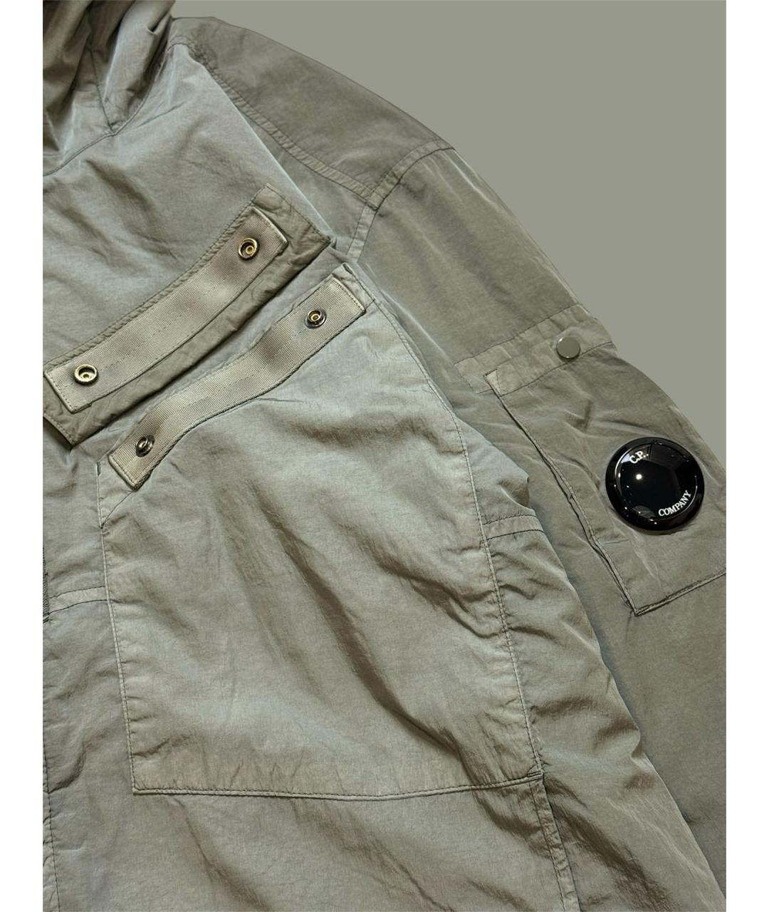 CP COMPANY Антрацитовая полиэстеровая куртка, фото 3