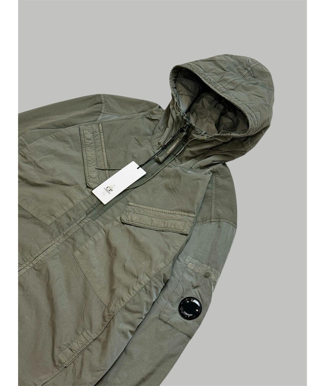 CP COMPANY Антрацитовая полиэстеровая куртка, фото 2