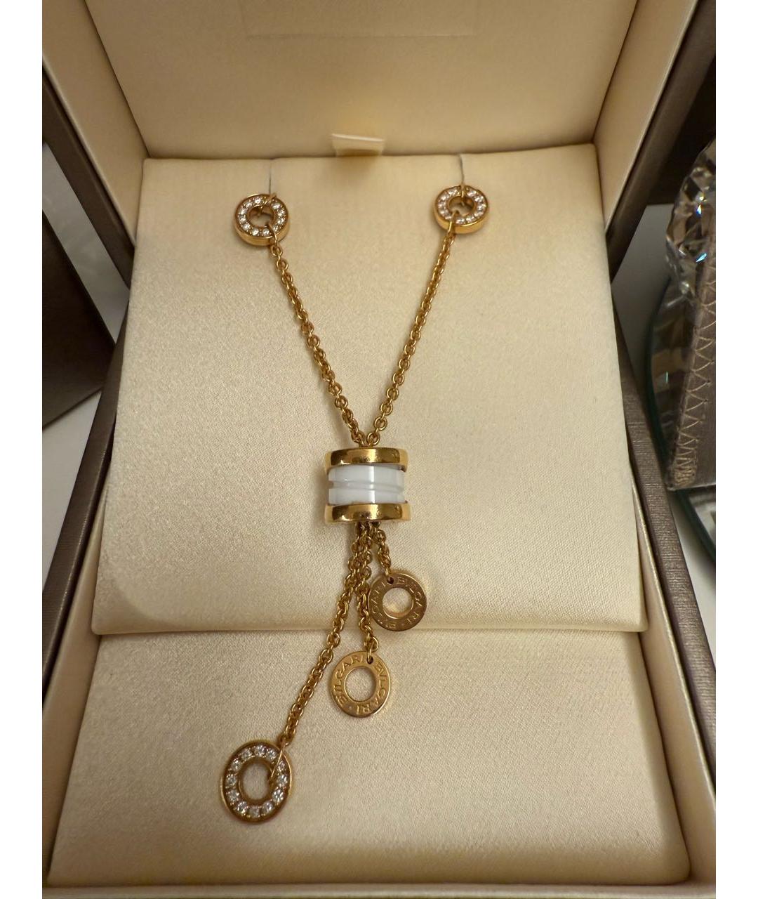 BVLGARI Золотое колье из розового золота, фото 2
