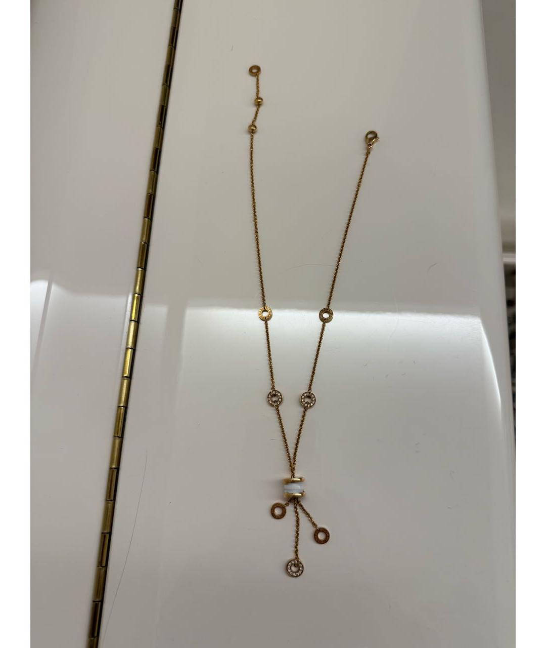 BVLGARI Золотое колье из розового золота, фото 4