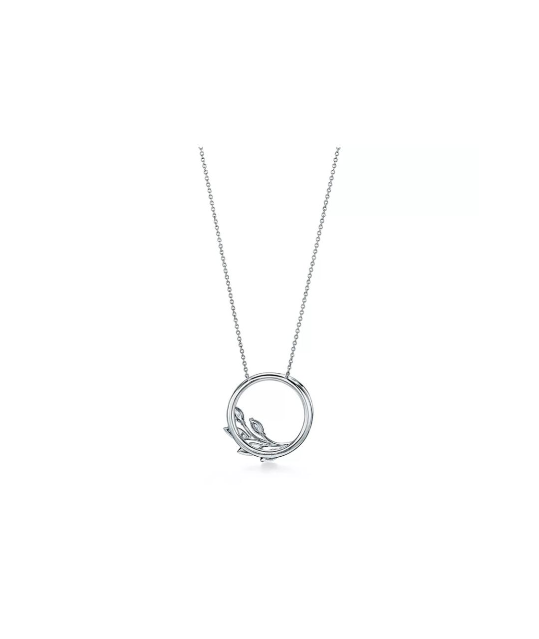TIFFANY&CO Платиновая подвеска, фото 2