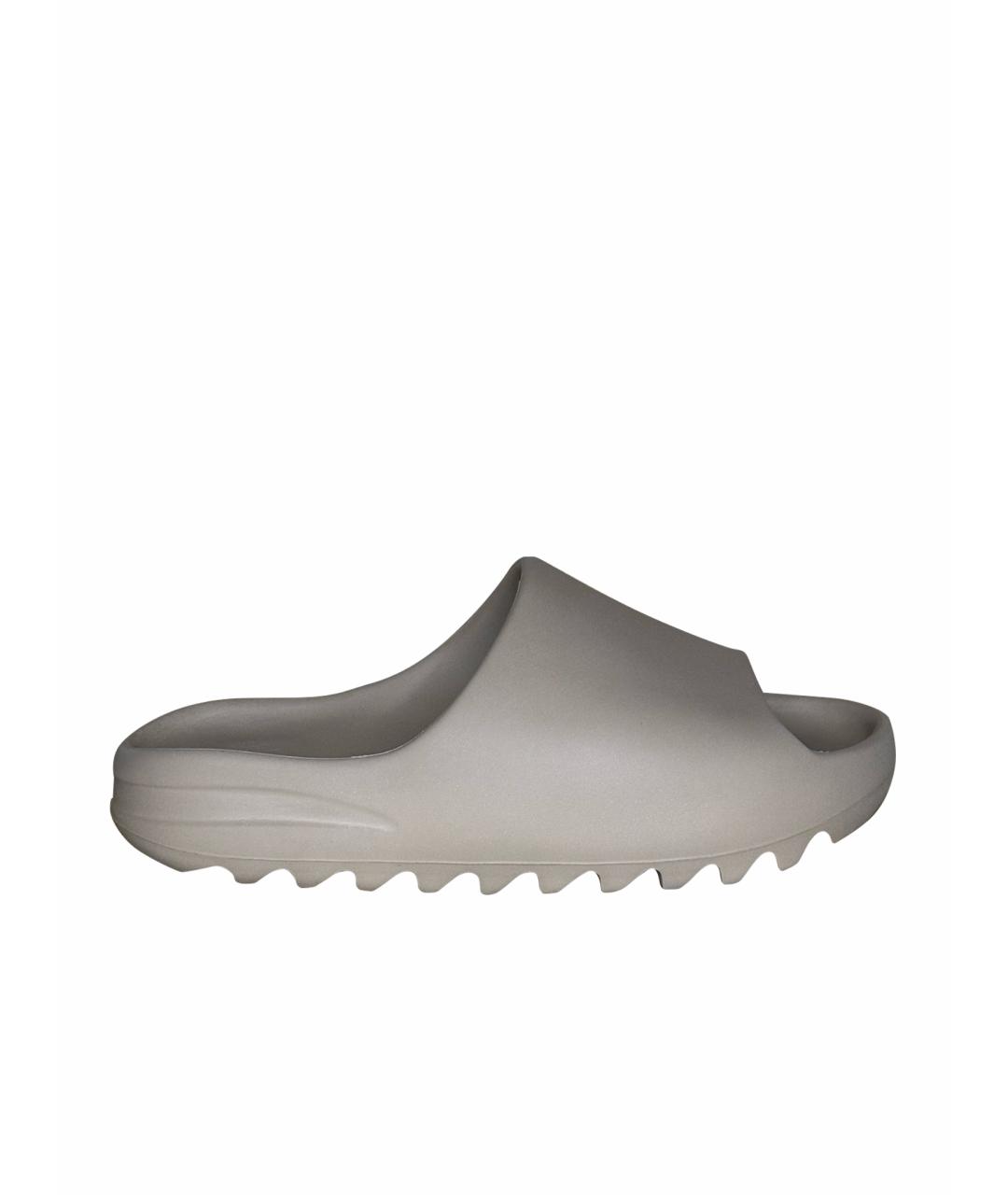 ADIDAS YEEZY Бежевые шлепанцы, фото 1