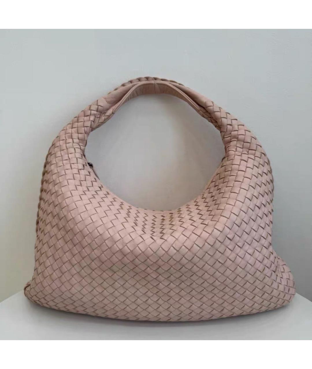 BOTTEGA VENETA Розовая сумка через плечо, фото 3