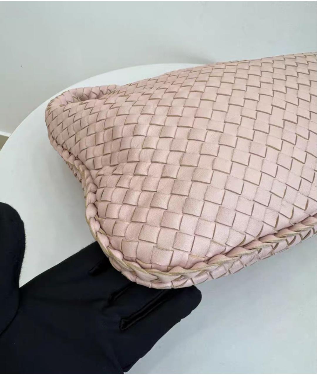 BOTTEGA VENETA Розовая сумка через плечо, фото 6