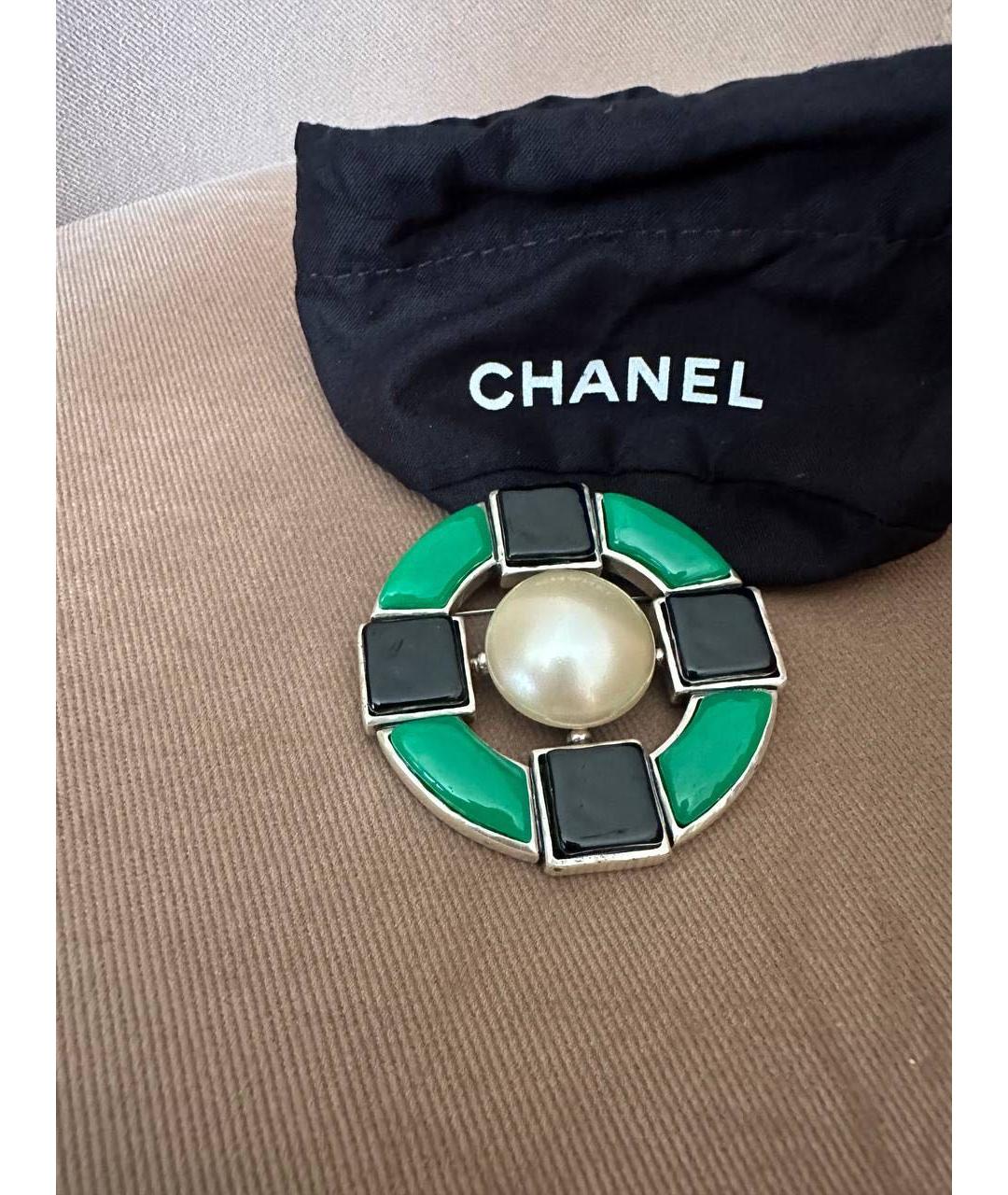 CHANEL Мульти металлическая булавка / брошь, фото 2