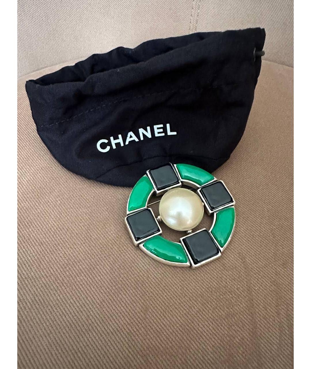 CHANEL Мульти металлическая булавка / брошь, фото 5