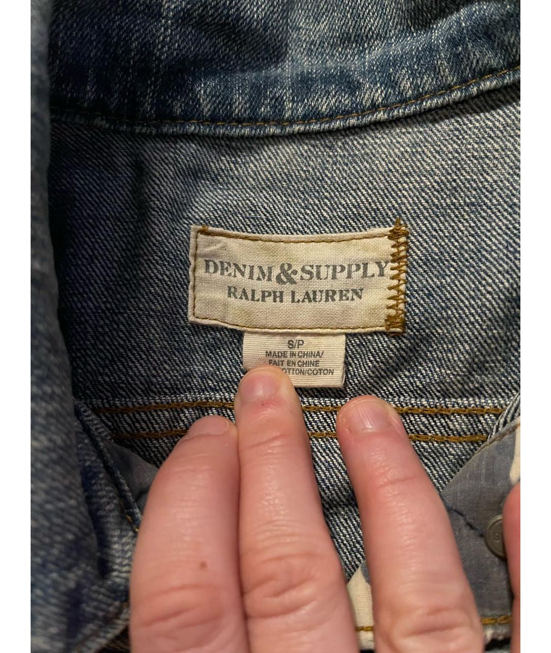 RALPH LAUREN Деним куртка, фото 5