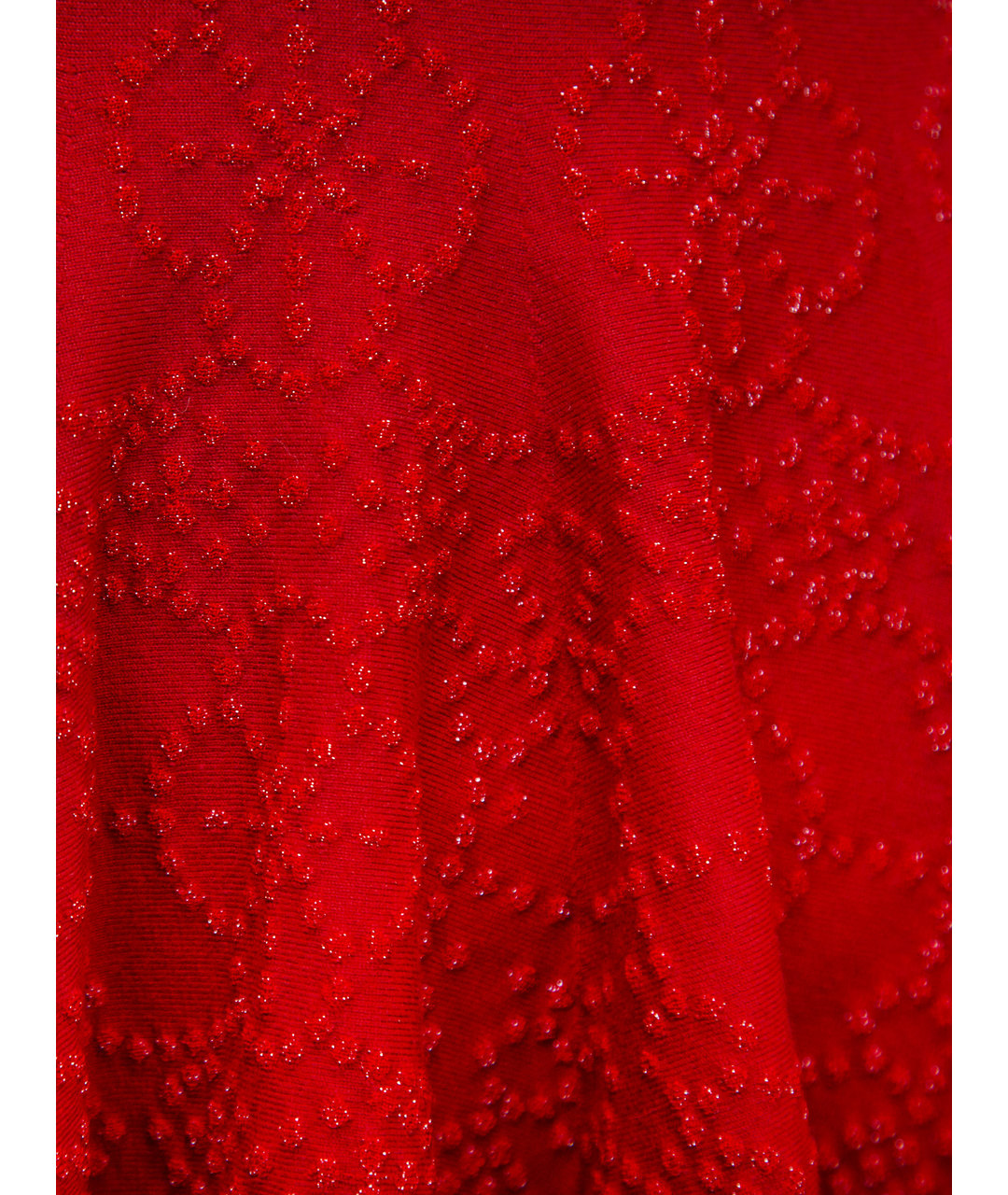 ALAIA Красное повседневное платье, фото 4