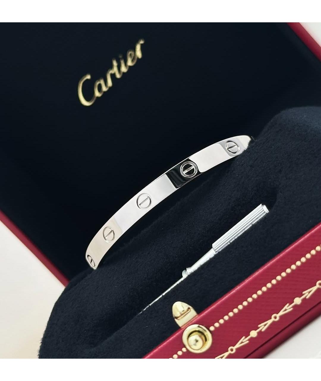 CARTIER Браслет из белого золота, фото 4