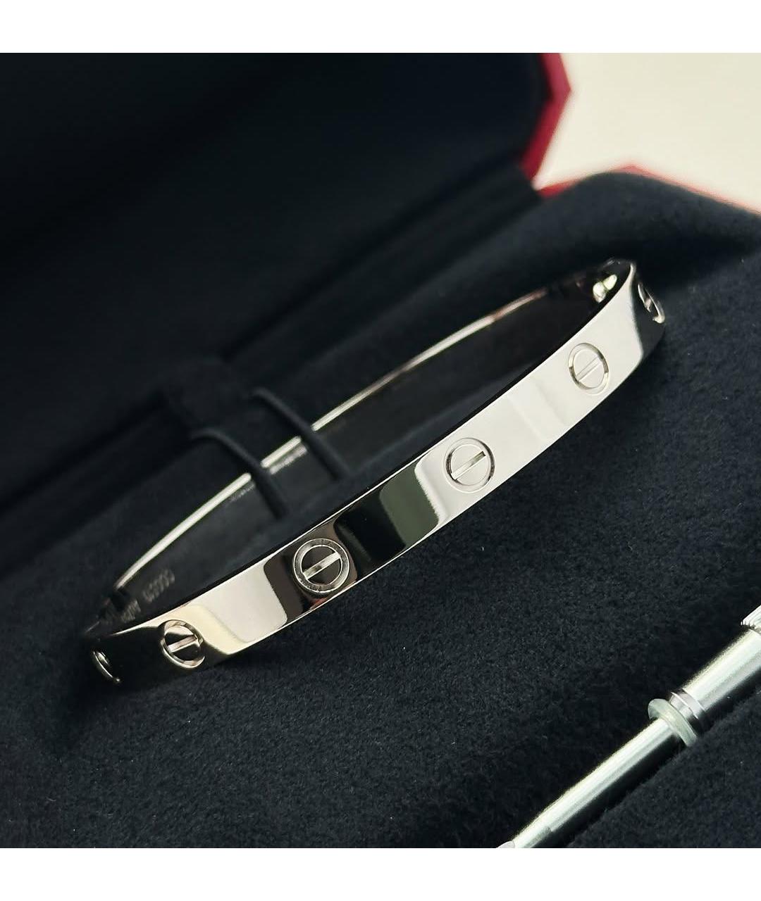 CARTIER Браслет из белого золота, фото 3