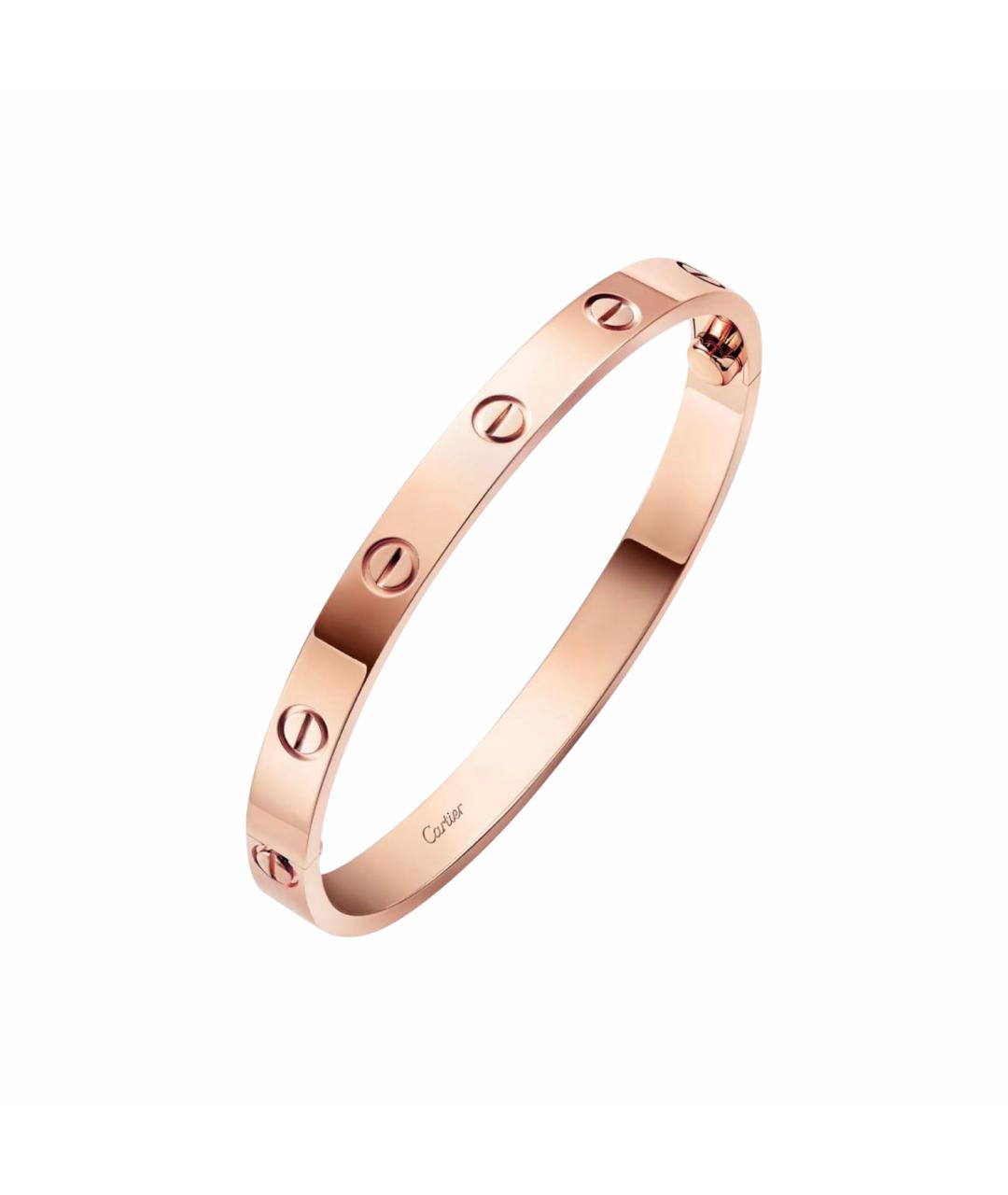 CARTIER Золотой браслет из розового золота, фото 1