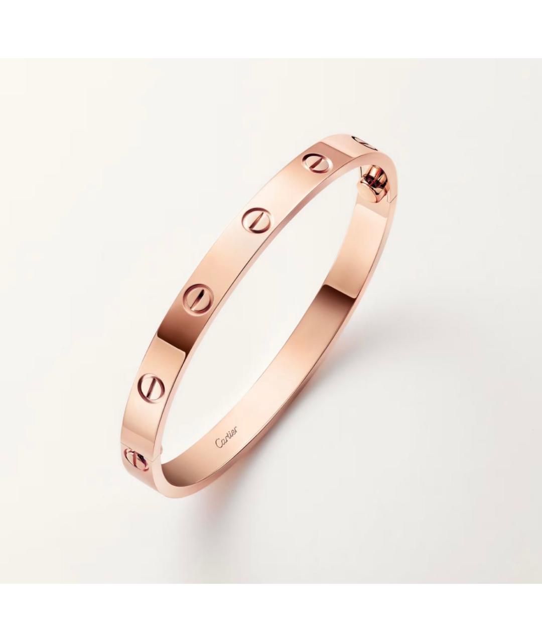 CARTIER Золотой браслет из розового золота, фото 6