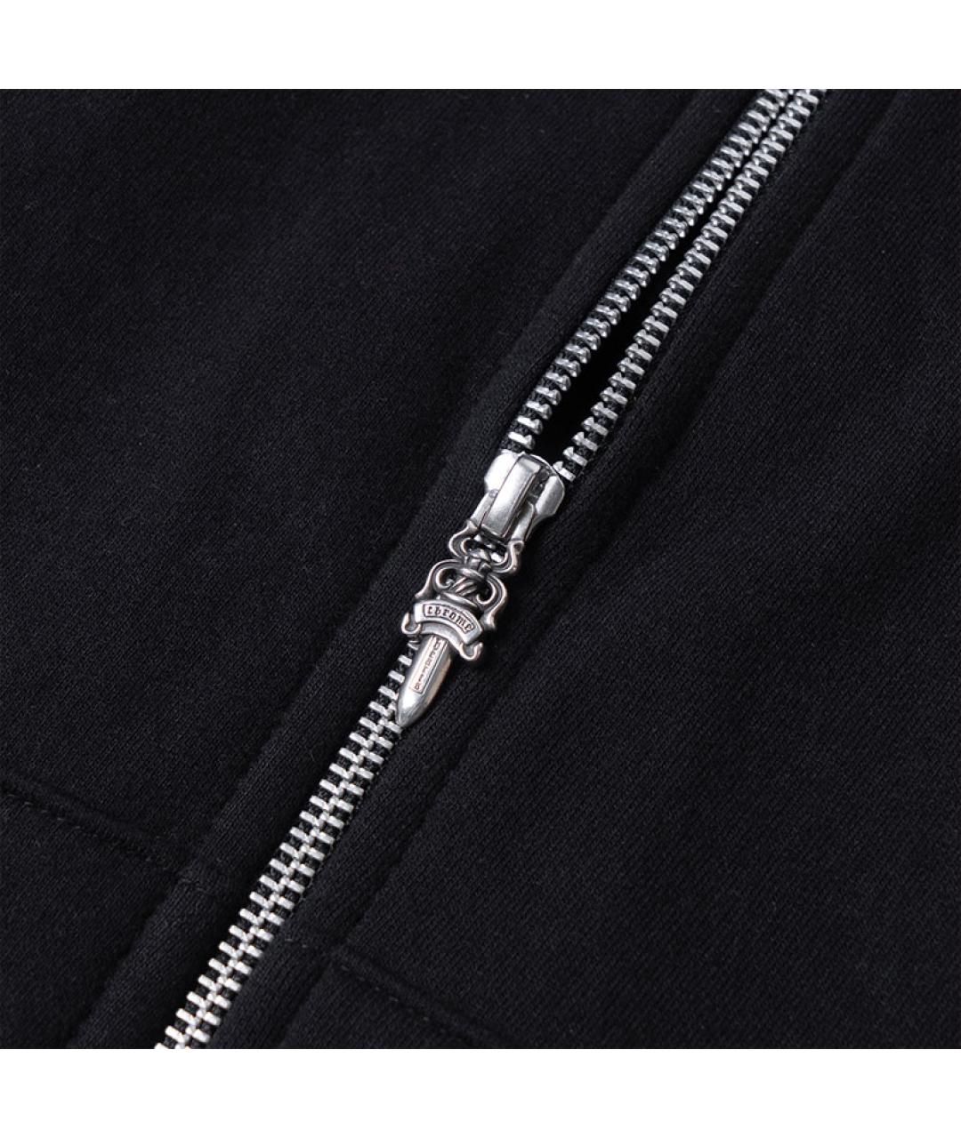 CHROME HEARTS Черная куртка, фото 6