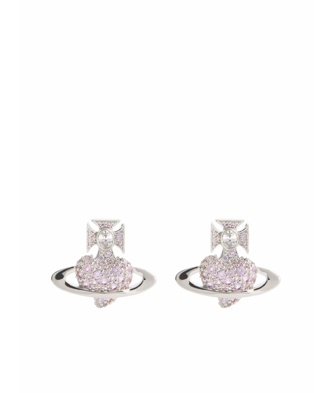 VIVIENNE WESTWOOD Серебряные латунные серьги, фото 1