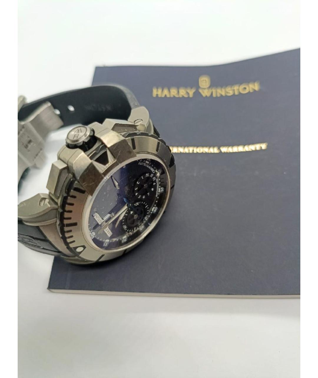 Harry Winston Черные часы, фото 2
