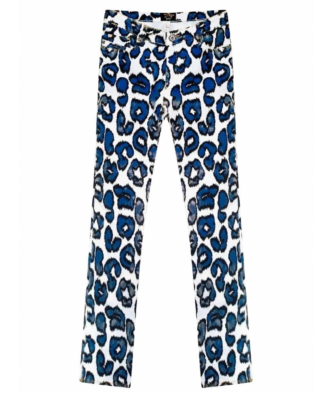VIVIENNE WESTWOOD Мульти хлопко-эластановые джинсы слим, фото 1