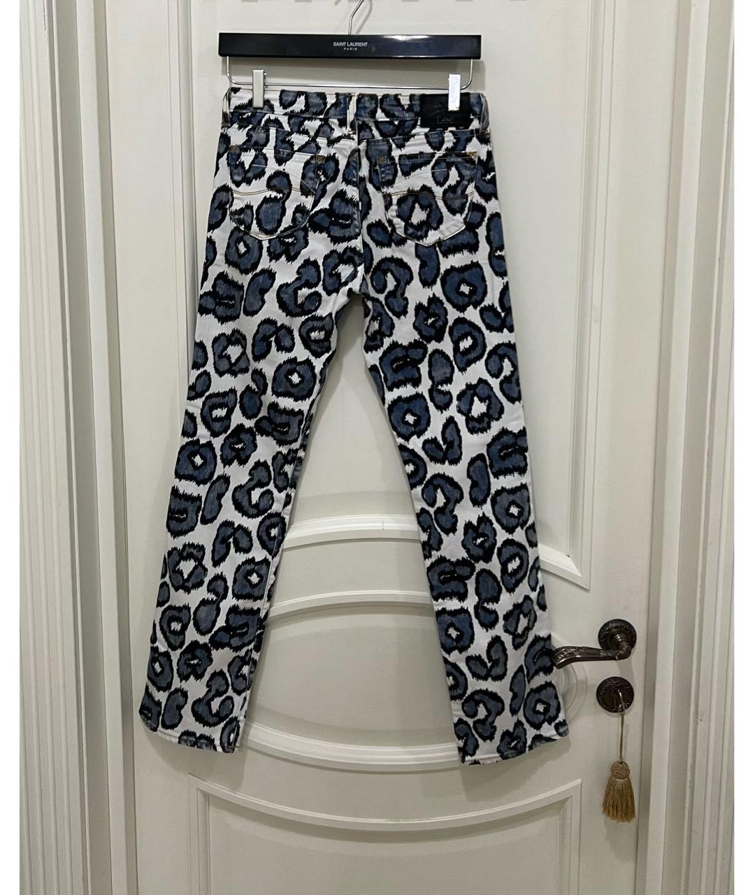 VIVIENNE WESTWOOD Мульти хлопко-эластановые джинсы слим, фото 4