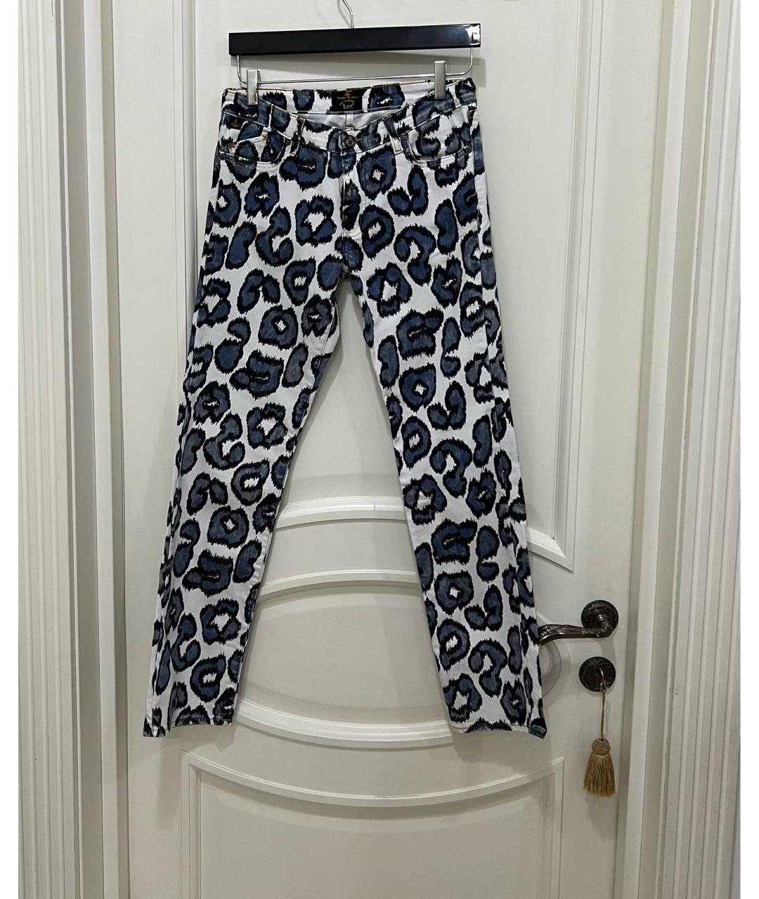 VIVIENNE WESTWOOD Мульти хлопко-эластановые джинсы слим, фото 3