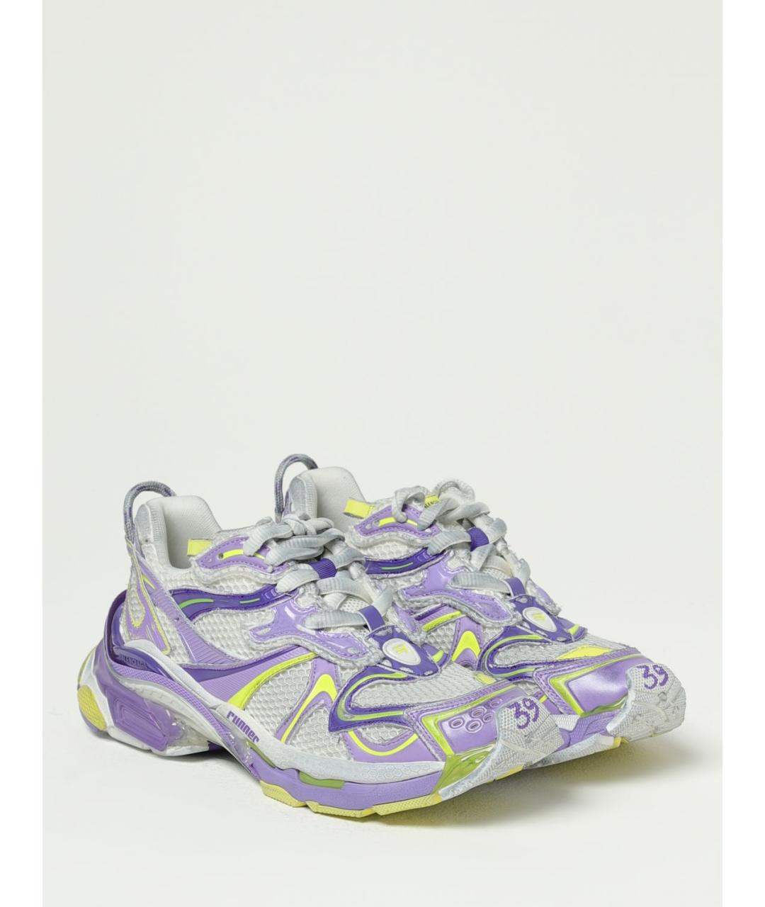 BALENCIAGA Фиолетовые кроссовки, фото 2