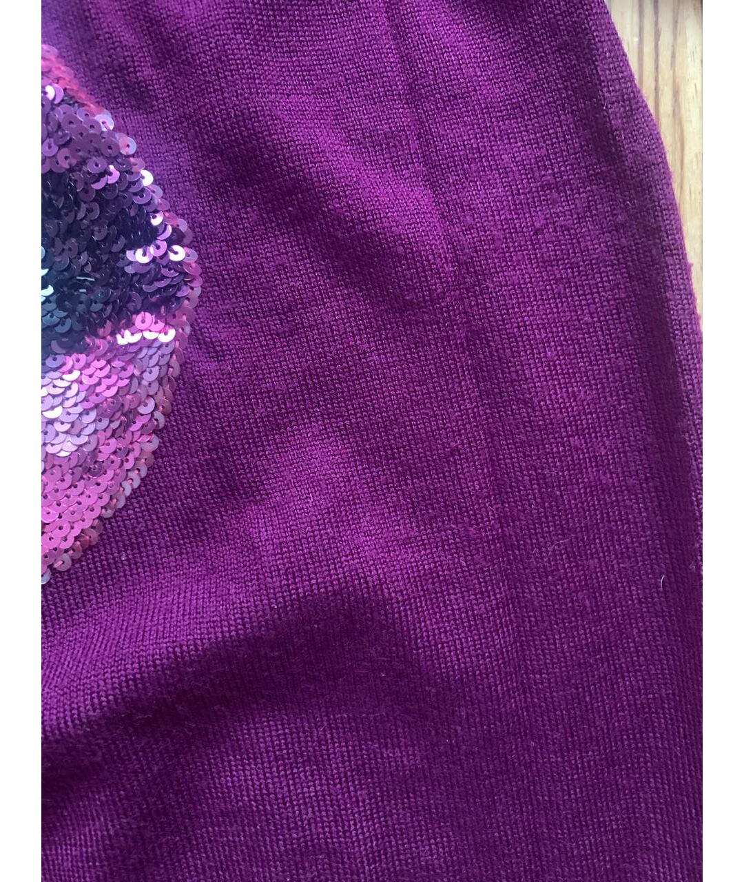 MARKUS LUPFER Фиолетовый шерстяной джемпер / свитер, фото 5