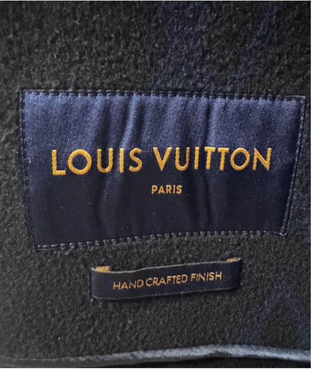 LOUIS VUITTON Синее пальто, фото 4