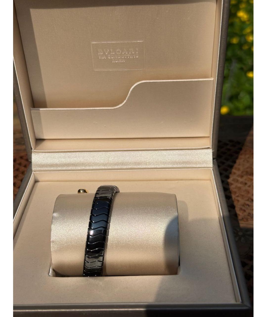 BVLGARI Черные керамические часы, фото 8