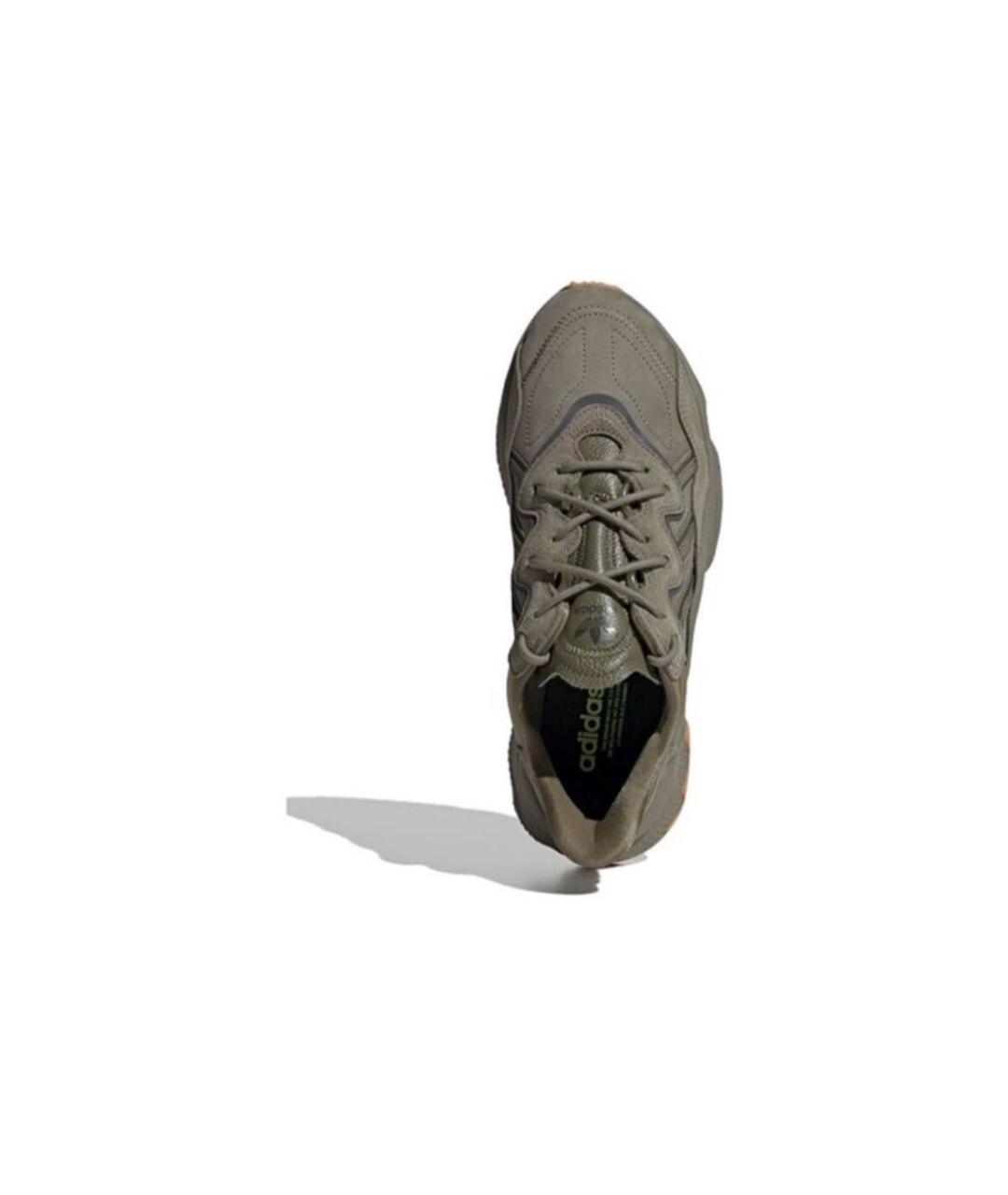 ADIDAS Хаки текстильные низкие кроссовки / кеды, фото 4